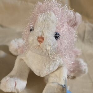 GANZ Webkinz Pink and White Plush Animal